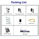 10CH Wireless 8MP Wireless Dual Lens PTZ WIFI IP Security Camera System Set Auto Tracking 8CH Wifi NVR Video Surveillance System