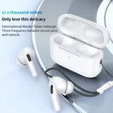 A5 Bluetooth Earphones True Wireless Headphones with Low Latency and Noise Reduction for iPhone Apple Xiaomi Android