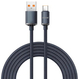 120W USB Type C Fast Charge Cable for iPhone 15 Pro Max Samsung Xiaomi Huawei USB To Type C Data Cord Mobile Phone Charge Cable