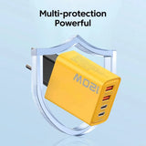USB Type C Charger 4 Ports PD Fast Charging Mobile Phone Charger Adapter for iPhone Samsung Xiaomi MI Quick Charge Wall Charger