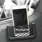 1PC/2PCS Universal Car Organizer Storage Bag Auto Paste Net Pocket Phone Holder Car Accessories Interior Storage Accessories