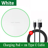 100W Wireless Charger Pad Stand for IPhone 15 14 13 12 Samsung Xiaomi Huawei Phone Chargers Induction Fast Charging Dock Station