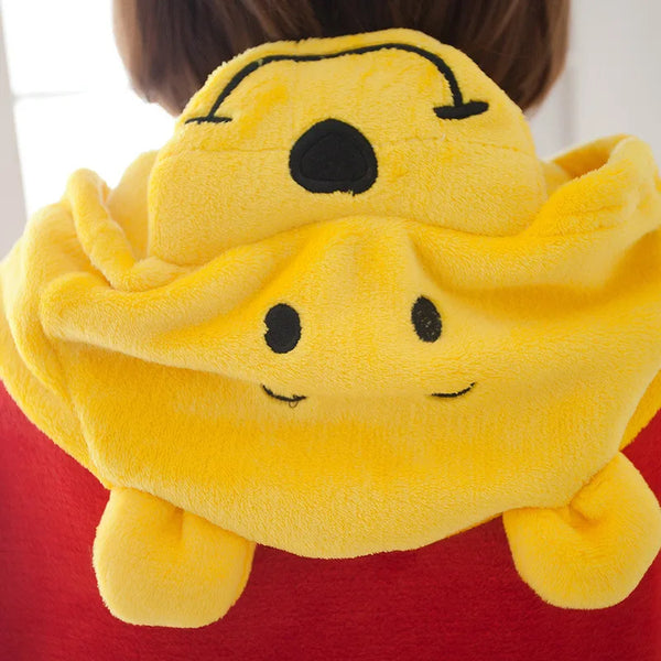 Disney Costume Adults Onesie Pajama Winnie The Pooh Kids Cosplay Anime Figure Pyjamas Fall Winter Home Sleepwear Birthdays Gifts