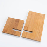 Wooden Phone Holder Stand Mobile Smartphone Support Tablet Stand For IPhone Desk Cell Phone Holder Stand Portable Mobile Holder