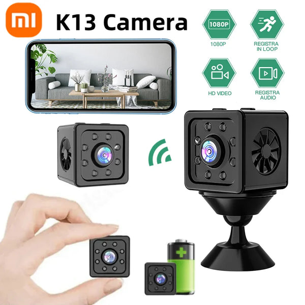 Xiaomi K13 Mini Wifi Camera 1080 HD Mobile Monitoring Infrared Night Vision Remote Monitor Security Surveillance Camcorder Home