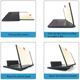 10/12 inch 3D Screen Amplifier HD Mobile Phone Screen Video Magnifier For Smartphone Holder Enlarged Screen Phone Stand Bracket
