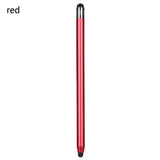 14cm Universal Pencil Double Dual Silicon Head Touch Capacitive Screen Stylus Caneta Capacitiva Pen For Ipad Tablet Smartphone