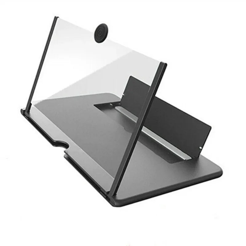 10/12 inch 3D Screen Amplifier HD Mobile Phone Screen Video Magnifier For Smartphone Holder Enlarged Screen Phone Stand Bracket