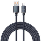 120W USB Type C Fast Charge Cable for iPhone 15 Pro Max Samsung Xiaomi Huawei USB To Type C Data Cord Mobile Phone Charge Cable