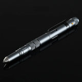 4-In-1 Portable Tactical Pen Flashlight Bottle Opener Emergency Glass Breaker Outdoor Self Defense EDC Pen Tool  Gift Box
