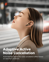 SoundPEATS Capsule3 Pro+ ANC Wireless Earphone Hi-Res Audio Bluetooth 5.3 Earbuds HiFi Stereo Sound with xMEMS Speaker,6 Mic,43H